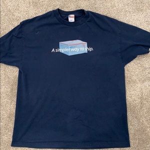 Mens large vintage post office tee